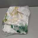 DIDROOM 10 Pack Dessert Table Display Set - 4 x Three-Tier Square Cupcake Stands and 6 x Serving Trays, Elegant Tableware for Cakes, Cupcakes, Pastries, and Snacks, Perfect for Parties (White)