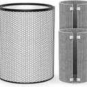 BP03 Replacement Air Filter Set Compatible with Dyson BP03 BP04 BP06 Air Purifier Big+Quiet Formaldehyde Extra Large, 1*HEPA + 2 Carbon Filter, Part# 972132-01 & 972133-02