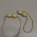 Strong Magnetic Curtain Tiebacks Beige 2 Pack Decorative Tie Backs Outdoor Curtain Rope Tiebacks Elegant Curtain Holdbacks for Drapes