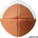 Passback Junior Composite Football, Ages 9-13, Youth Training Football, (Ships Deflated)