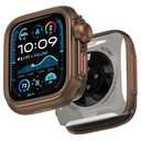 ULTIMAL Metal Case Compatible with Apple Watch Series SE3/SE2/SE/6/5/4 44mm with Back Cover, Military Grade Shockproof Protective Case, Rugged Cover for iWatch 44mm (Brown)