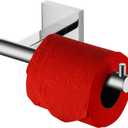 KOKOSIRI Toilet Paper Holder for Bathroom Toilet Roll Holder Hold Mega Rolls Polished Chrome Stainless Steel B2005CH (Horizontal)