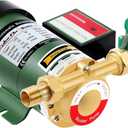 120W Water Pressure Booster Pump 115VAC,396 GPH,21.7 PSI Household Automatic Home Booster Pump with Water Flow Switch for Home Kitchen Bathroom Irrigation(H15GR-15)