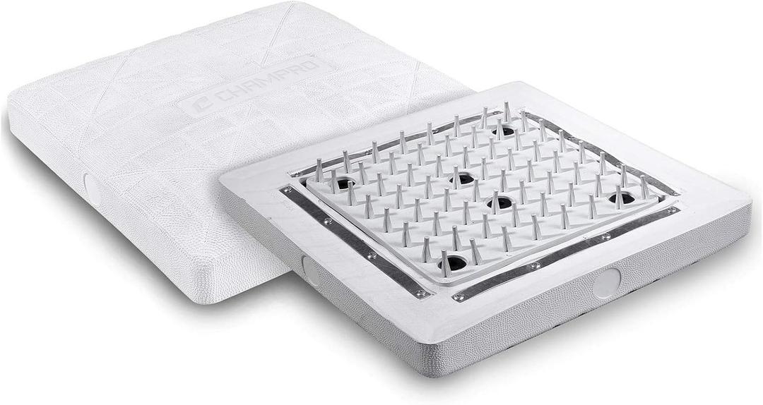 Champro Spyder Base Set of 3 Rubber Spike Bottom Bases, 15 x 15 x 3, White, B001TW