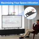 13 Inch Wide Platform TV Top Shelfs - Adjustable Cable Box Shelf for Wall Mounted TV Shelf for Cable Box, Streaming Devices, Router and Home Decor Easy to Install Monitor Top Shelves