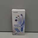 Electric Cleaning Brush with 4 in 1 Multiple Brush Heads, Indoor Household Cordless Motorized Brush for Bathroom Toilet Kitchen Tile Crevice(Grey) (Gray)