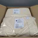 Ivory Ceiling Drapes for Wedding - 5ftx30ft Drapes for Wedding Arch - Sheer Cheesecloth Fabric - Romantic Decorations for Party Banquet Ceremony Stage (60"W x 360"L (Pack of 6))