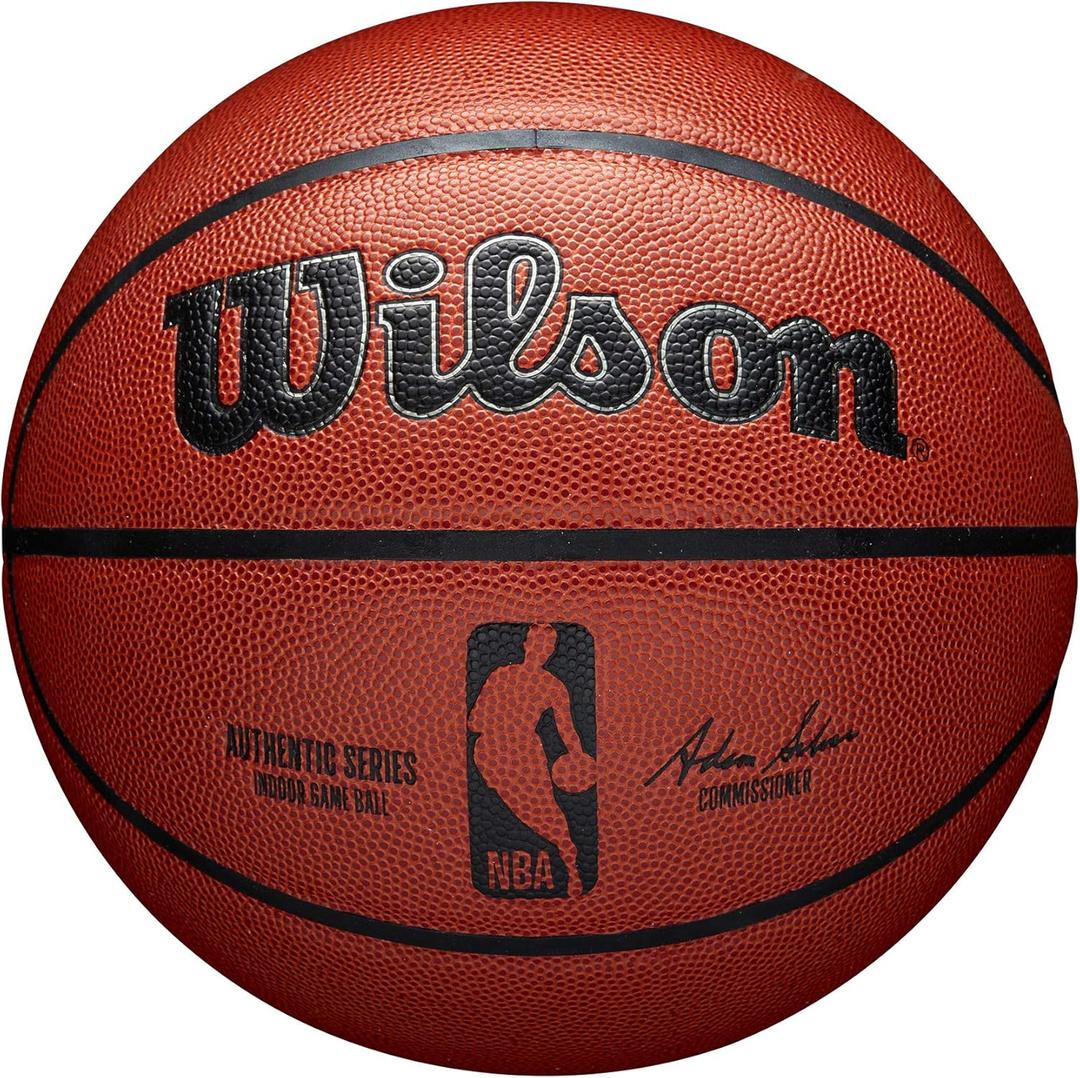 WILSON NBA Authentic Series Indoor Basketballs (Size 5 - 27.5")