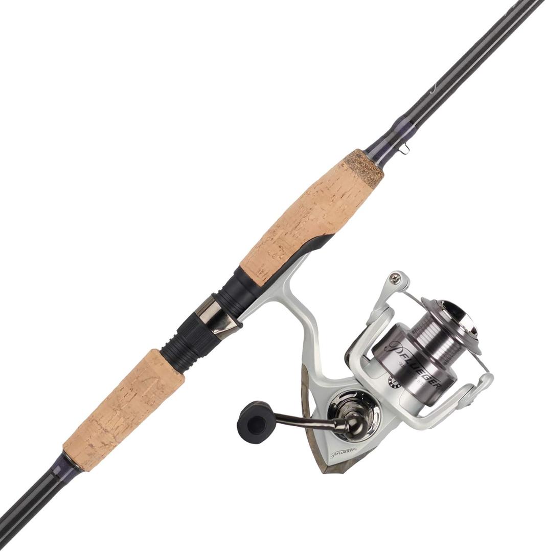 Pflueger Trion Spinning Reel and Fishing Rod Combo (30 Size Reel - 6'6" - Medium - 1pc)