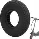 Electric Scooter Tyre,200x50mm ExplosionProof Solid Tyre Rubber Tire Hollow Out Damping for Electric Scooter (Black)