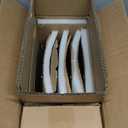 LERATIO Ceramic Dinnerware Sets for 4,Handcraft Stoneware Plates and Bowls Sets,Highly Chip and Crack Resistant | Dishwasher & Microwave & Oven Safe Dishes set,Reactive Glaze Dinnerware- Service for 4 (Dreamy Moonlight-Green)