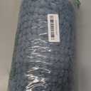 OLANLY Thick Bathroom Rugs 30x20, Extra Soft Absorbent Chenille Bath Rugs, Rubber Backing, Machine Wash Dry, Bath Mats for Bathroom Floor, Tub and Shower, Home Decor Accessories, Airy Blue