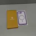 Miracase Magnetic for iPhone 16e Case Full-Body Phone with Built-in Glass Screen Protector, [Compatible with MagSafe] Military Drop Proof 16E Cover Bumper 6.1 inch, Purple