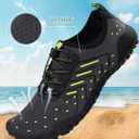 HiGropcore Water Shoes for Women Men Quick Dry Non Slip Wide Toe Barefoot Aqua Socks