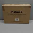 HOLMES 12" Table Fan, 75 Oscillation, 3 Speeds, 15 Adjustable Head Tilt, Ideal for Home, Bedroom or Office, Black