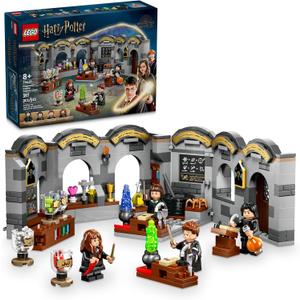 LEGO Harry Potter Hogwarts Castle: Potions Class Building Set, Harry Potter Toy for Boys & Girls, Age 8+ - Gift for Kids W/ 4 Minifigures - 76431