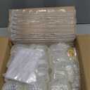 24 Sets Holy Water Bottles Catholic Bulk Baptism Favors for Guests 50ml Holy Catholic Christian Glass Bottles with Gold Cross for Holy Communion Gifts Church Wedding Baptism Favors (White)