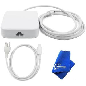 iPartsleader 143w Power Adapter Without Ethernet A2388 Replacement for iMac (24 inch M1/M3/M4) A2290 A2439 A2438 A2873 A2874 A3137 A3247 US Power Cord Cable 661-18535 661-46778 (Silver)