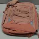 BAGSMART Carry On Backpack, 17.3 Inch Large Travel backpack Carry On Flight Approved, Personal Item Backpack Travel Bag With Shoe Bag, 27L Water Resistant Casual Daypack, Pink
