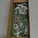 Yastouay Babys Breath Artificial Flowers, 6Pcs Fake White Babys Breath Flowers Artificial Bulk, Real Touch Faux Babies Breath Gypsophila Bouquet for Wedding Floral Arrangement Party Decor