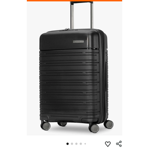 Samsonite Elevation Plus - Carry-On Hardside Luggage - Scratch Resistant Polypropylene Shell, RightHeight™ Adjustable Handle, Integrated AirTag Holder, TSA Lock, WetPak™ Compartment - Triple Black