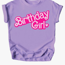 Loves Apple Birthday Girl Doll Themed Outfit for Birthday Party Shirt 6-7