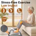 VIVURN 028 Under Desk Elliptical 12 Speed 5 Modes Motorized Leg Exerciser While Sitting for Seniors As Seen on TV Low Impact Electric Pedal Exerciser with Non-Slip Mat Quiet for Home and Office
