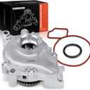 A-Premium Water Pump W/Seal & O-Ring Compatible with Buick, Cadillac, Chevy, GMC, Olds, Pontiac, Saab & Saturn - Equinox, Malibu, Impala, Terrain, LaCrosse, Sunfire, 9-3 & More