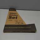 OEM Quality Windshield Wiper Blades, 18 and 18 DSV Standard Car Wiper Blades With Universal U/J Hook Only, Automotive Replacement Wiper Blades for my Car, Water Repellency Wiper Blade, Pack of 2