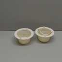 Wenqik 2 Pcs Pool Skimmer Basket with Handle, Leaves Removal Swimming Pool Filter Replacement Basket, Plastic Pool Strainer Basket for Swimming Pools Cleaning, Measures 6.18" Across The Top(Beige)