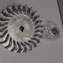 HIAORS Aluminum Flywheel 10krpm for Predator 212cc 200cc 224cc Non Hemi Ghost 69730 69736 196cc BSP Tilly Engine Coleman Mini Bike CT200U BT200X CT200U-EX GX160 GX200 6.5HP Minibike Performance Parts