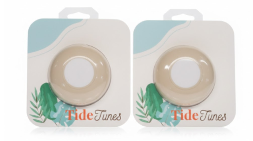 Seashell Bluetooth Speaker White 2 Pack