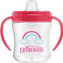 Dr. Brown's Transition Sippy Cup with Soft Spout - Pink - 6oz - 6m+