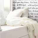 RoomMates Black Dream Big Script Peel and Stick Wallpaper, 20.5 in x 16.5 ft Roll, Vinyl, Removable, For Smooth Surfaces