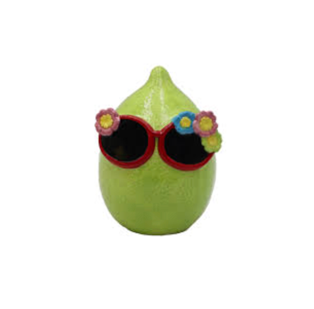 Ceramic Decor Lime, Everyday Living Table Décor Ceramic - Lime, 6.3 in