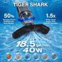 (2026 Upgraded) Cordless Pool Vacuum with Telescopic Pole
