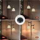 68" Tiffany Style Stained Glass Floor Lamp for Living Room,Modern Industrial Vintage Standing Floor Lamp for Bedroom,Stepless Dimmable Rustic Tree Trunk Tall Lamp for Study Room (Bulb Included)