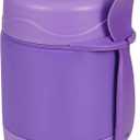 Pawtong10oz Soup Thermo for Hot Food Kids Insulated Food Jar,Thermo Hot Food Lunch Container, Width Mouth Stainless Steel Lunch Box for Kids with Spoon (Purple)