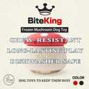 Natural Rubber Long Lasting Interactive Dog Toys to Keep Them Busy, Freeze Enrichment Toys for Medium and Large Dogs - Lifetime Replacement - Frozen Puzzle Treat Dispensing Dog Toys