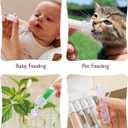 Momcozy Colostrum Collector Reusable Breast Milk Collector with Storage Case and Cotton Wipe, Portable Colostrum Container BPA Free, Multi-Use Collector 5ml-6pcs