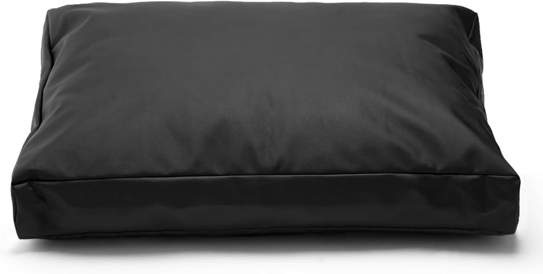 Replacement Dog Bed Cover,Heavy Duty Waterproof Removable 44" L x 32" W x 4" H Reusable Dog Bed Covers with Zipper-Cover Only