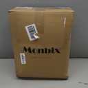 Monbix Full Size Comforter Set - 7 Pieces Beige Bed in a Bag Full Size Bedding Sets with Comforters, All Seasons Comforter with Sheets, Pillowcases & Shams (Full(80"X90"))