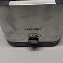 Chefman Fry Guy, The Most Compact & Convenient To Deep Fry Comfort Food, Restaurant-Style Basket With A 1.6-Quart Capacity, Easy-View Window & Adjustable Temp Control, Stainless - 1.5 Liter