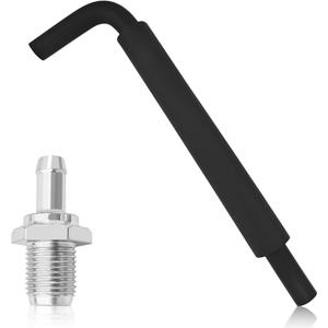 Engine PCV Valve and Hose Kit, Durable PCV Hose Compatible with Camry Corolla Highlander Solara Matrix RAV4 TC XB HS250h, Replace Part Number 12262-28021,12204-28020
