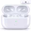 Replacement Charging Case for AirPods Pro, Wireless Charging, Fast Pairing, 660mAh Battery, Lightning Charging Port (Earbuds Not Included) (Type-c Port Size)