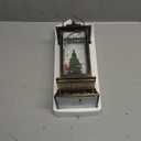 Christmas Snow Globe Lantern Crystal Glitter Lantern Features 8 Songs and 6-Hour Timer Function Ideal for Holiday Decorations and Gifts USB and Battery-Powered Snow Globe (Christmas Tree)