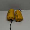 Whispering Winds Inflatable Seat Cushion - Comfortable Blow-up Foam Pad for Airplane, Travel, Stadium, Outdoors, Camping, Car & More (Large, Dark Gold - 2pack)