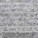 70% Aluminum Shade Cloth 6.5 FT x 10 FT, Durable Mesh Silver Tarps with Grommets and Ball Bungee,Reflective Sun Shade Net Cover for Pet Shade, Car Cover, Patio Garden, Pergola, Plants Growing, Pools