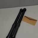 Weighted Ropeless Battle Ropes, Heavy Duty Portable Cordless Battle Ropes for Home Gym with Poster, Workout Exercise Rope for Strength Building, HIIT and Low-Impact Aerobic Training for Men & Women (1.61lb-Black)