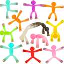 Laleay 12pcs Magnetic People for Refrigerator, Fridge Magnets for Adults Kids Gifts, Magnetic Men for Teens Gifts, Kids Sensory Toys
